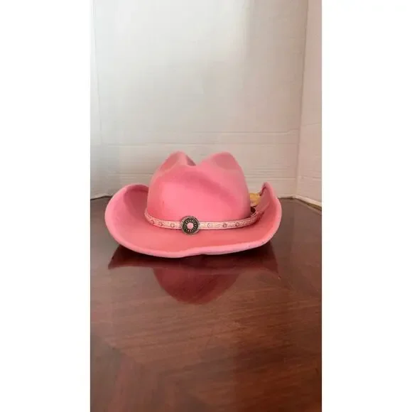 Bullhide Lil’ Pardner Pink Cowboy Hat Kids Youth NWT - Picture 8 of 14